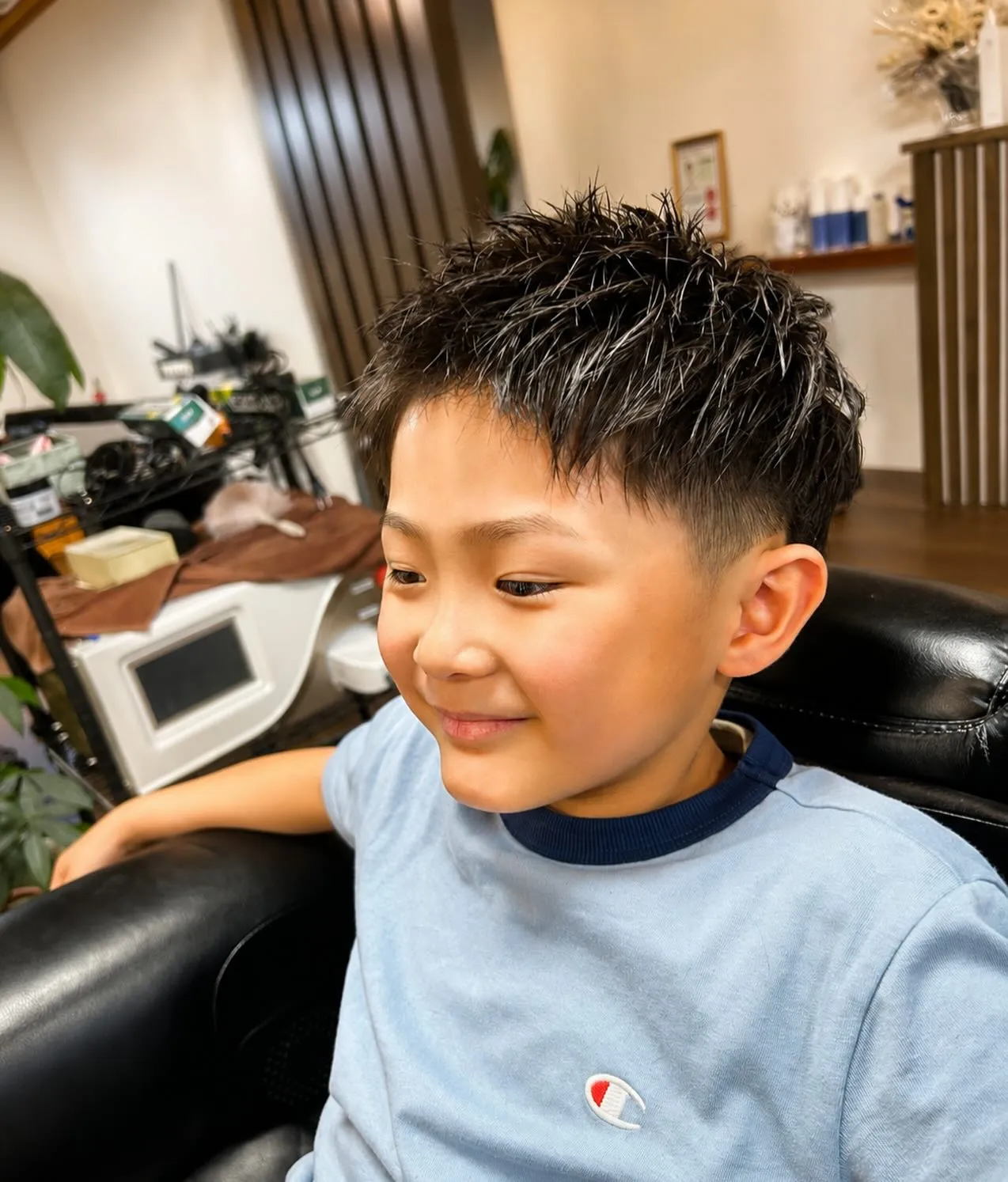 「キッズカットも“かっこいい”に妥協なし。
